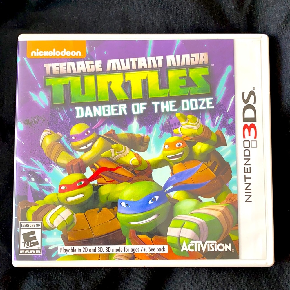 Teenage Mutant Ninja Turtles - Nintendo 3DS Game